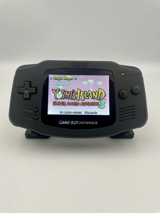Custom Mod Game Boy Advance, with USB C & Backlit Screen -  Black