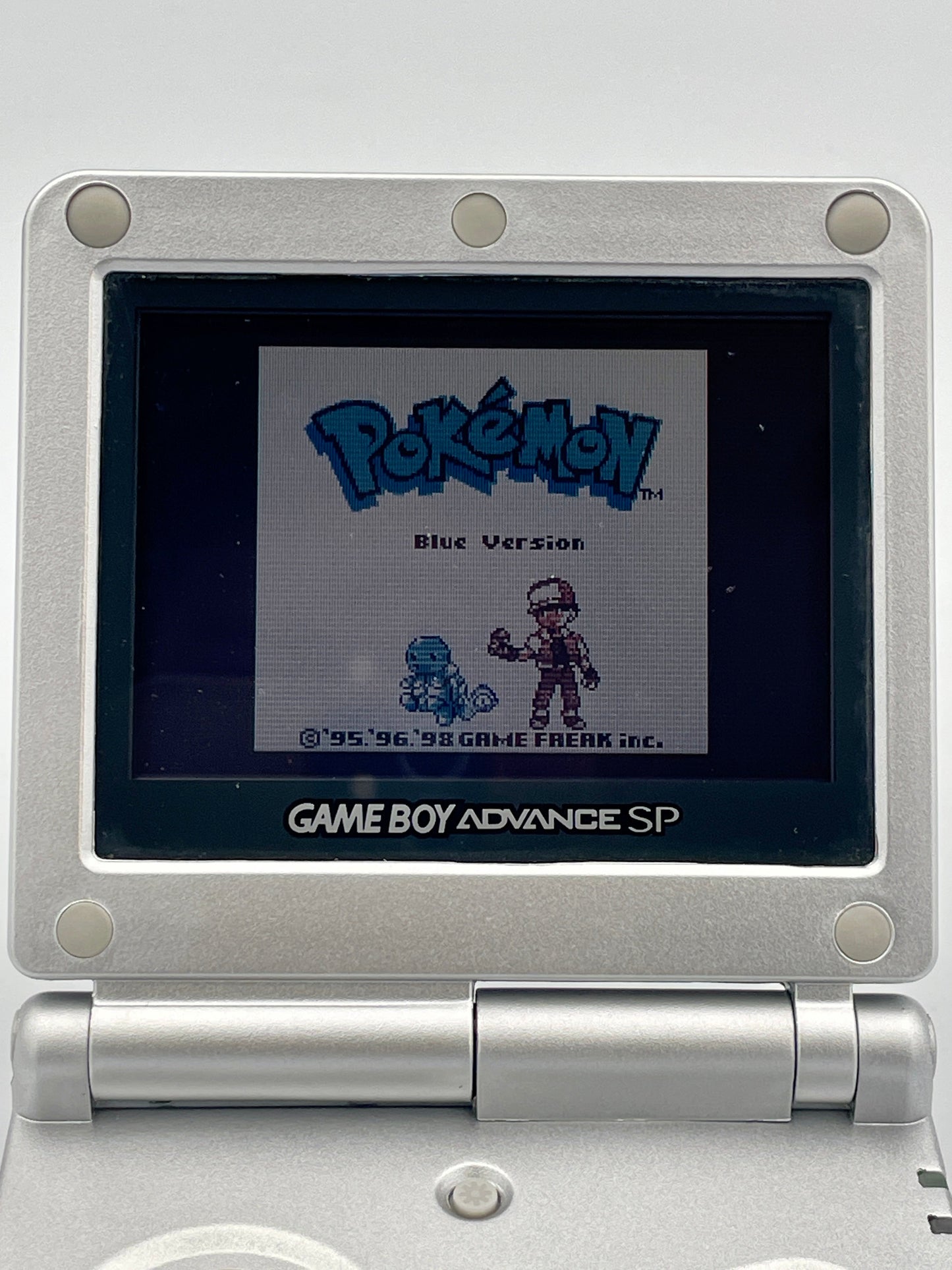 Game Boy Advance SP Cool Silver