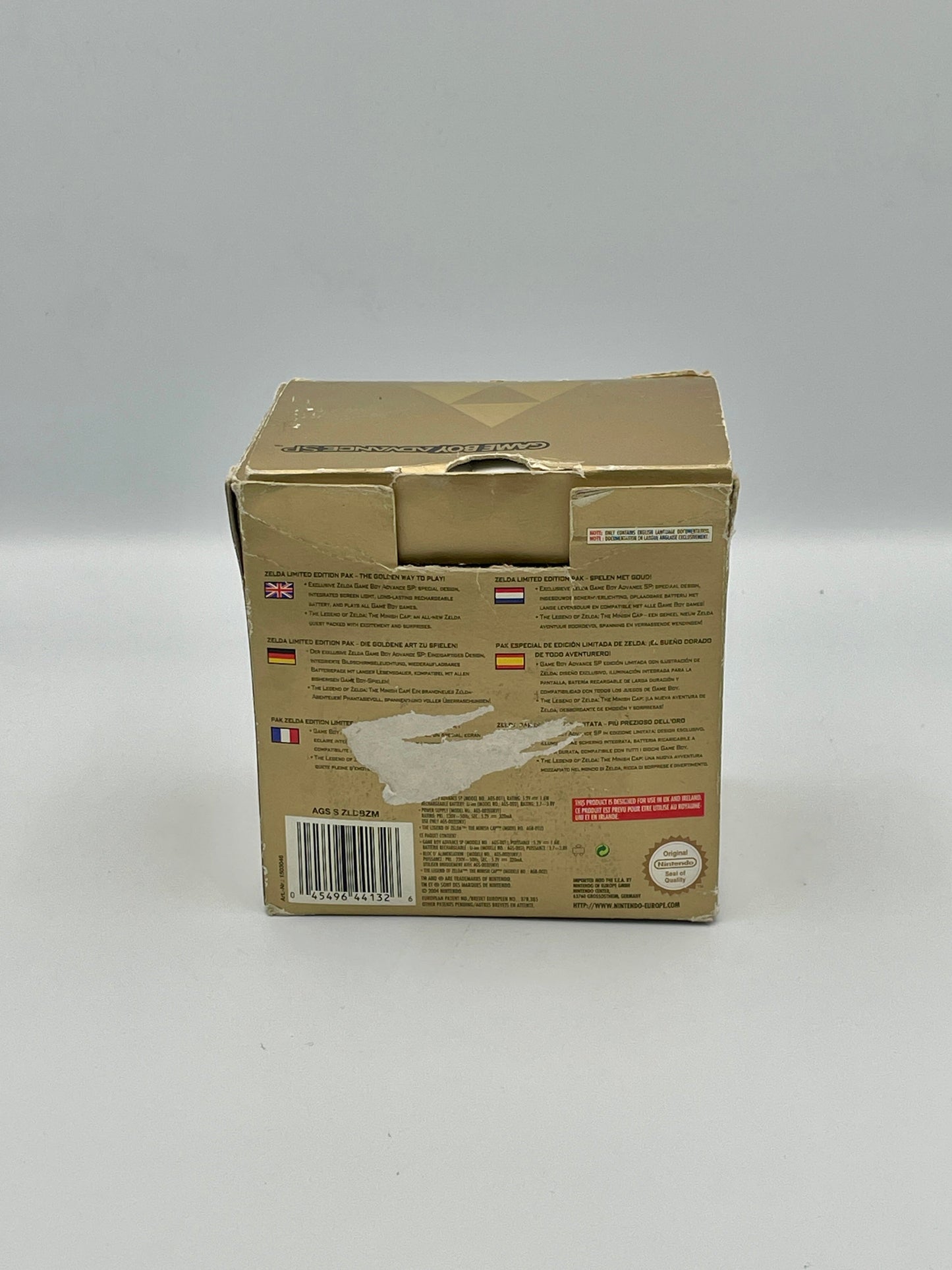 Zelda Minish Cap + Hyrule Edition Game Boy Advance SP