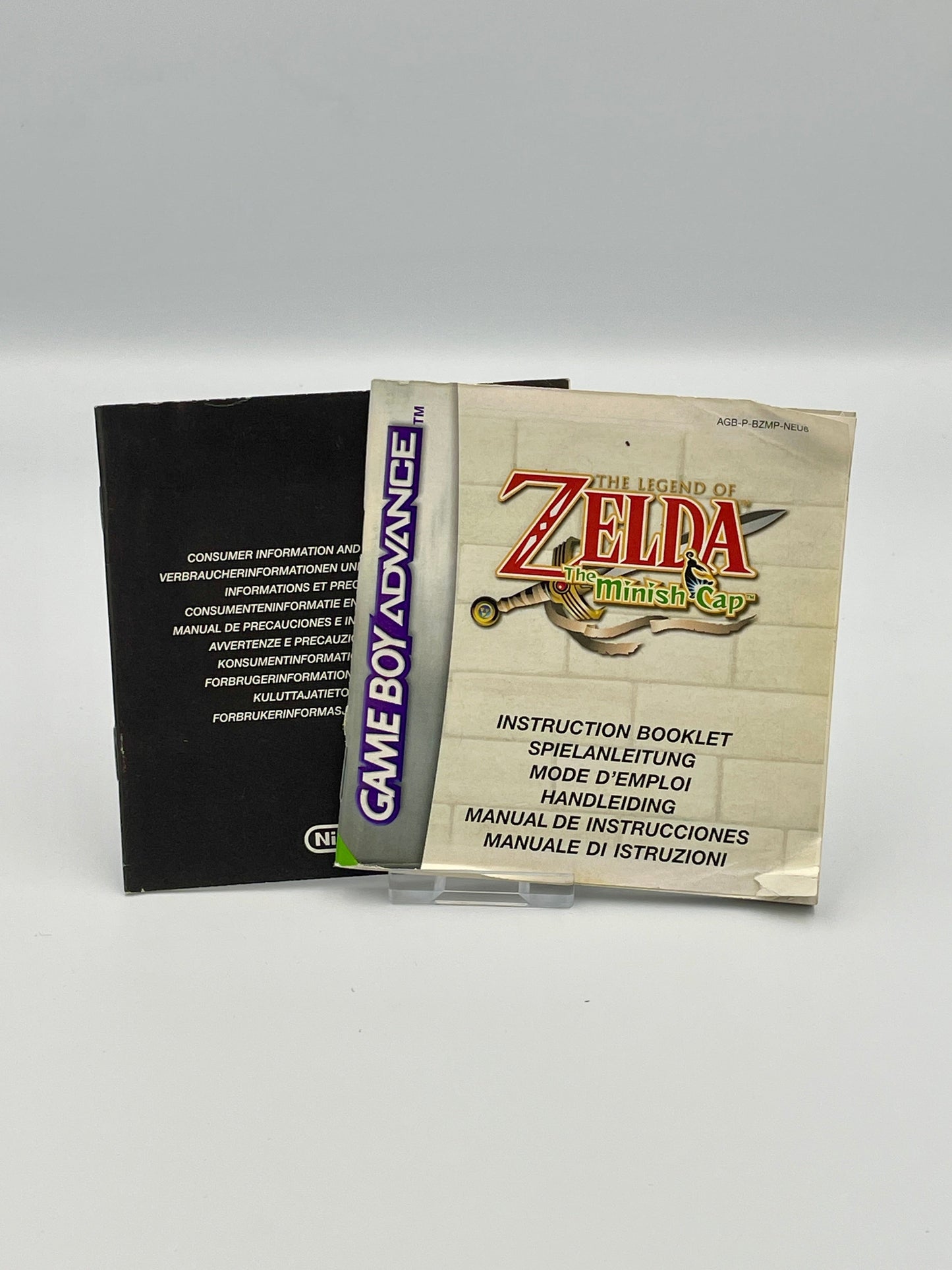 Zelda Minish Cap + Hyrule Edition Game Boy Advance SP